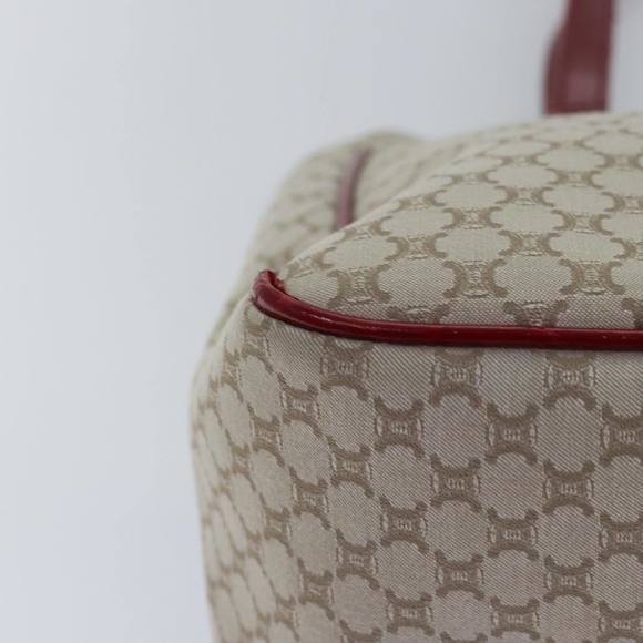 CELINE Macadam Canvas Hand Bag Beige Auth 76899 - Picture 15 of 16